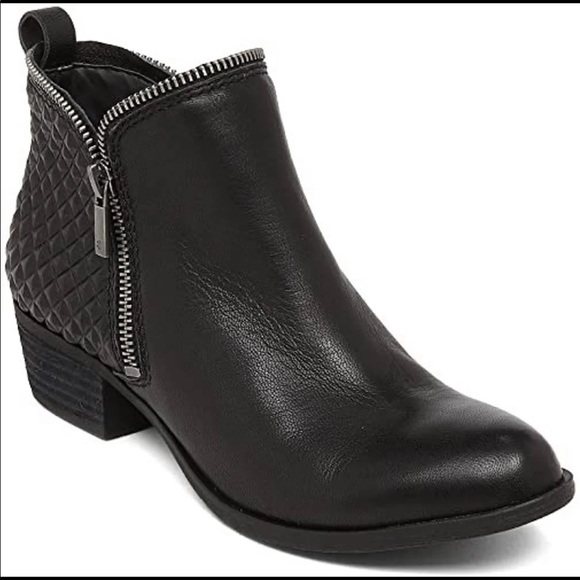 Lucky Brand Shoes - Lucky Brand Bartalino Quilted Zip Ankle Booties.